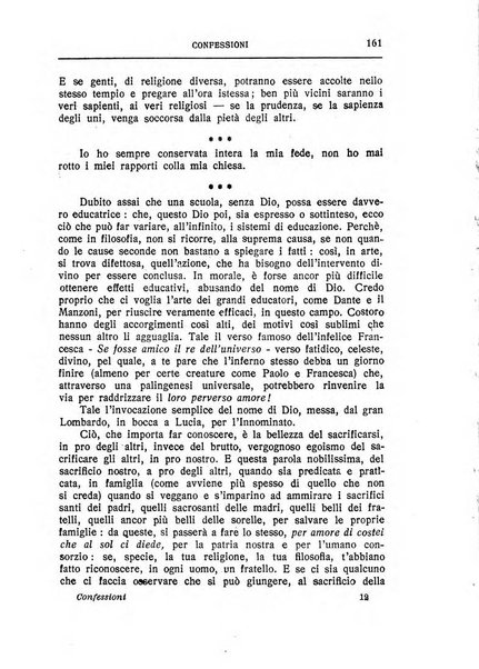 Almanacco del Coenobium confessioni e professioni di fede