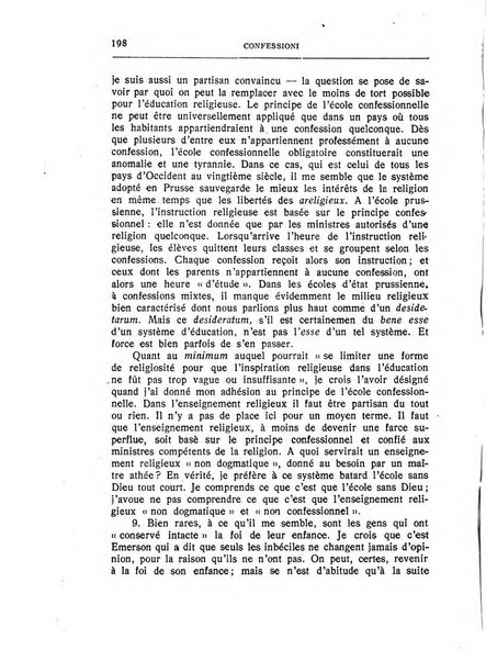 Almanacco del Coenobium confessioni e professioni di fede