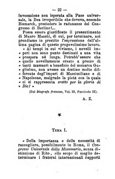 Almanacco del libero muratore pubblicazione della Loggia La cisalpina