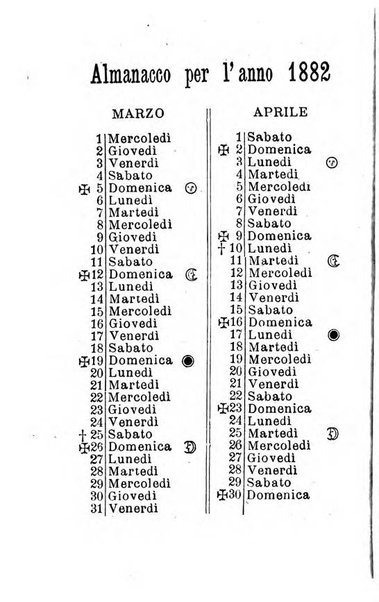 Almanacco del libero muratore pubblicazione della Loggia La cisalpina