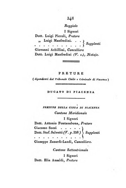 Almanacco della Ducal corte di Parma per l'anno ...