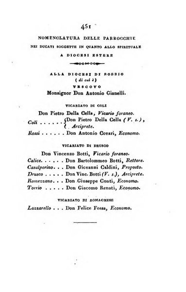 Almanacco della Ducal corte di Parma per l'anno ...