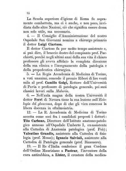 Almanacco igienico-sanitario ... della citta e provincia di Torino