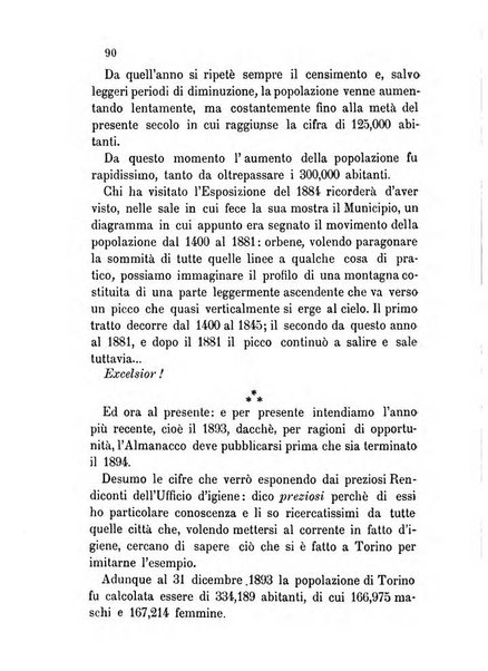 Almanacco igienico-sanitario ... della citta e provincia di Torino