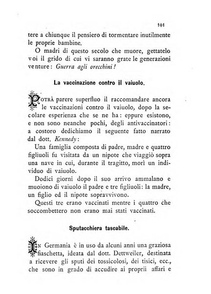 Almanacco igienico-sanitario ... della citta e provincia di Torino