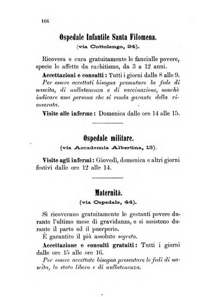 Almanacco igienico-sanitario ... della citta e provincia di Torino