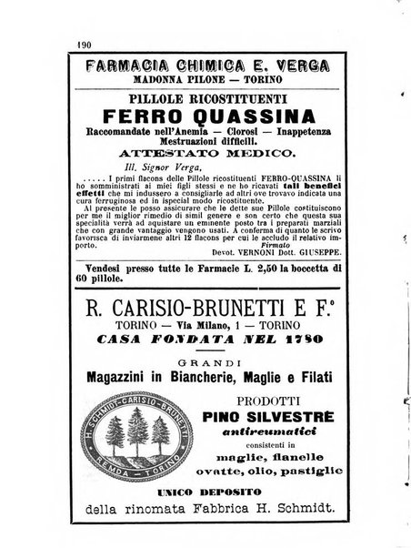 Almanacco igienico-sanitario ... della citta e provincia di Torino