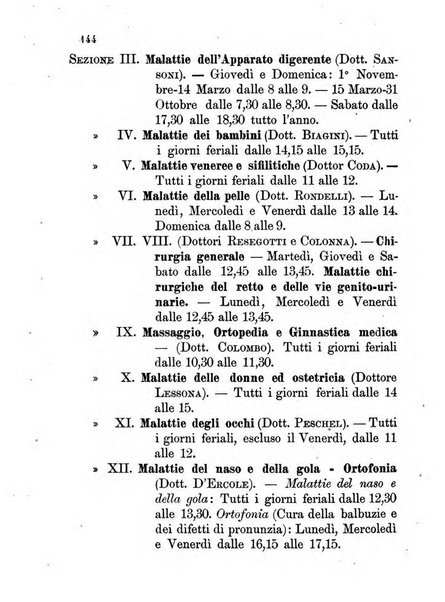 Almanacco igienico-sanitario ... della citta e provincia di Torino