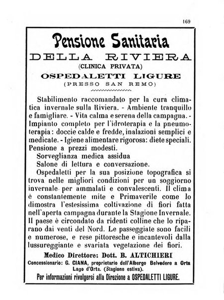 Almanacco igienico-sanitario ... della citta e provincia di Torino