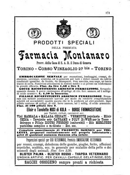 Almanacco igienico-sanitario ... della citta e provincia di Torino