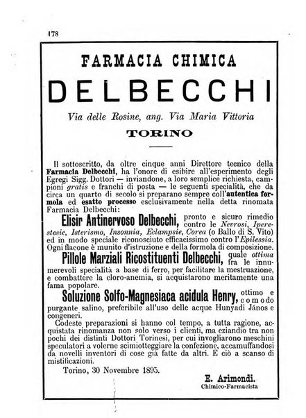 Almanacco igienico-sanitario ... della citta e provincia di Torino