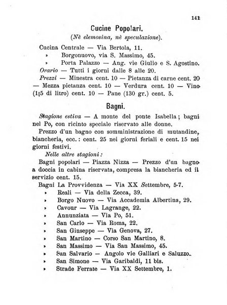 Almanacco igienico-sanitario ... della citta e provincia di Torino