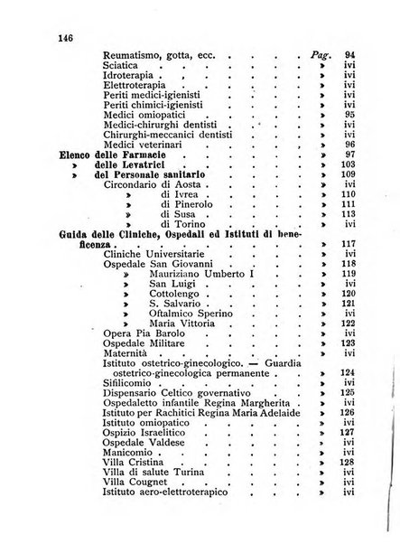 Almanacco igienico-sanitario ... della citta e provincia di Torino