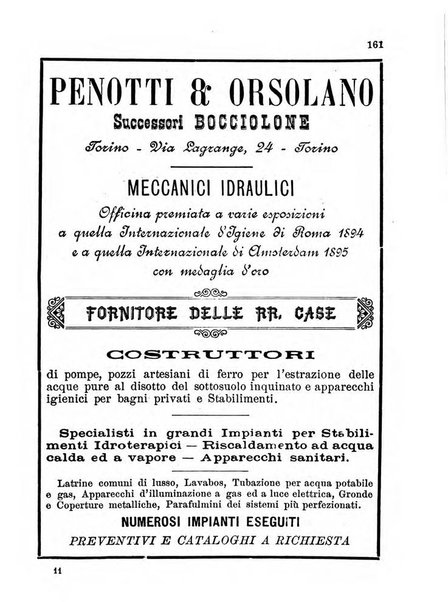 Almanacco igienico-sanitario ... della citta e provincia di Torino