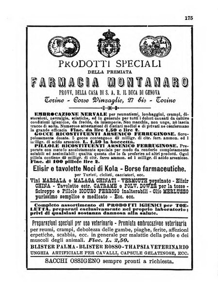 Almanacco igienico-sanitario ... della citta e provincia di Torino