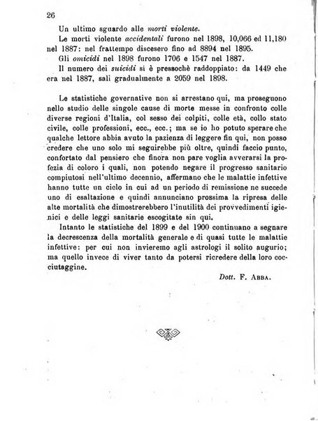 Almanacco igienico-sanitario ... della citta e provincia di Torino