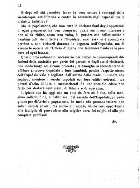 Almanacco igienico-sanitario ... della citta e provincia di Torino