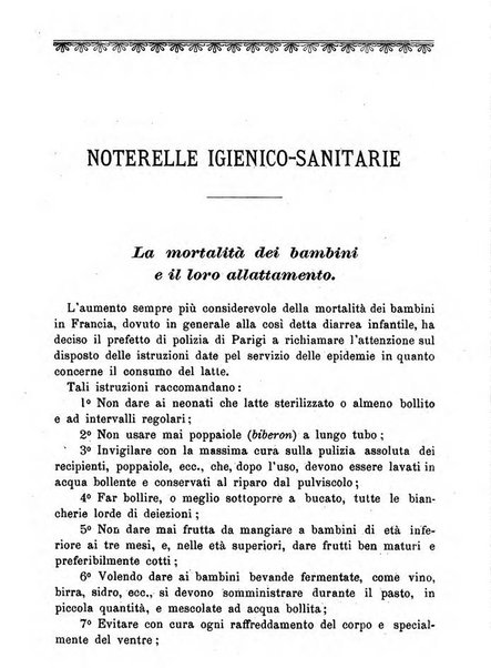 Almanacco igienico-sanitario ... della citta e provincia di Torino