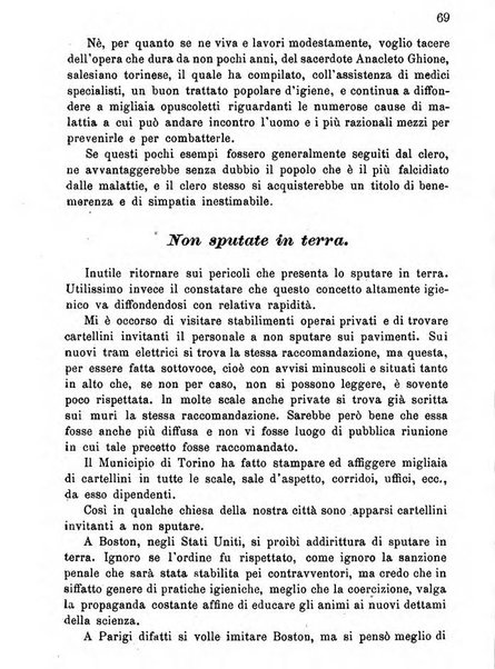 Almanacco igienico-sanitario ... della citta e provincia di Torino