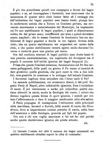 Almanacco igienico-sanitario ... della citta e provincia di Torino