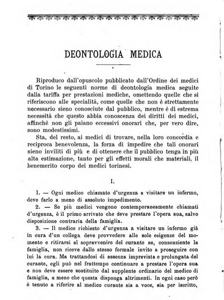 Almanacco igienico-sanitario ... della citta e provincia di Torino