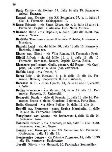 Almanacco igienico-sanitario ... della citta e provincia di Torino