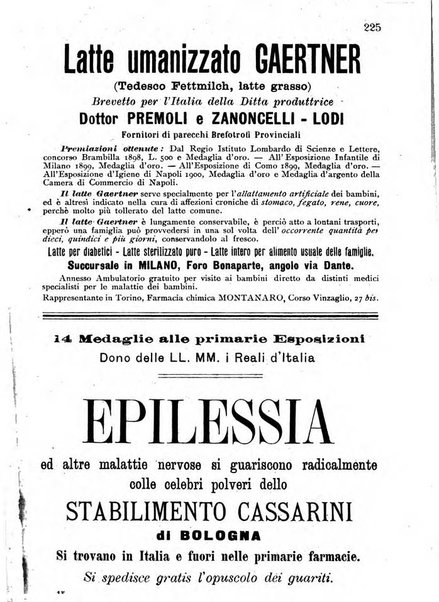 Almanacco igienico-sanitario ... della citta e provincia di Torino