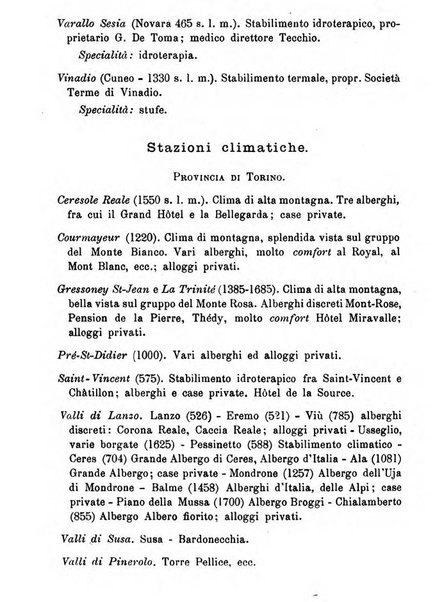 Almanacco igienico-sanitario ... della citta e provincia di Torino