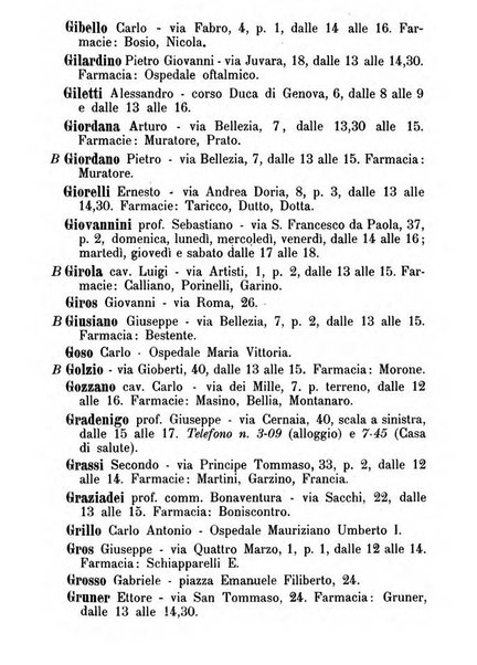 Almanacco igienico-sanitario ... della citta e provincia di Torino