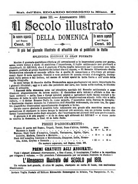 Almanacco illustrato del giornale Il secolo