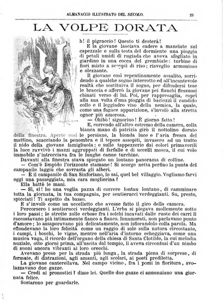 Almanacco illustrato del giornale Il secolo