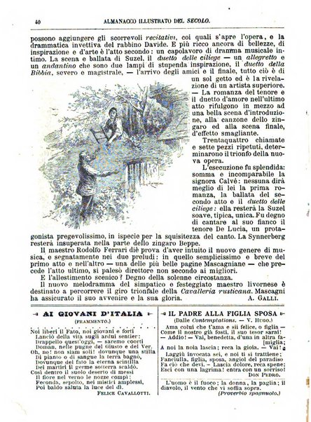 Almanacco illustrato del giornale Il secolo