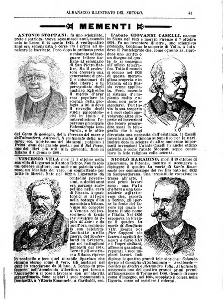 Almanacco illustrato del giornale Il secolo