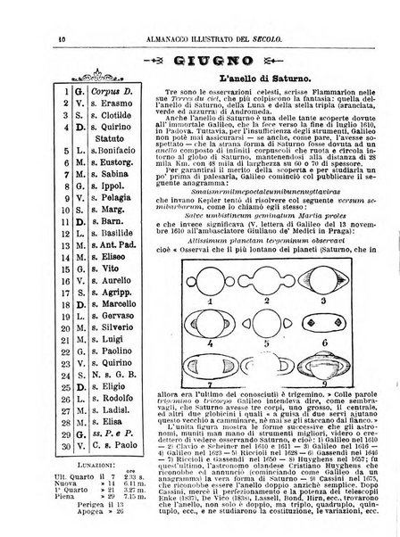 Almanacco illustrato del giornale Il secolo