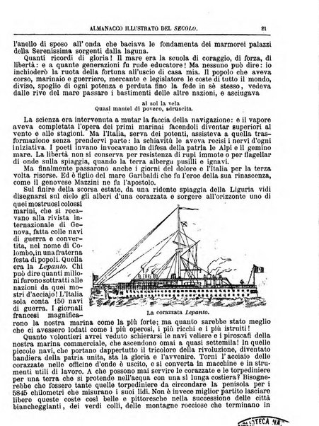 Almanacco illustrato del giornale Il secolo