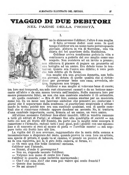 Almanacco illustrato del giornale Il secolo