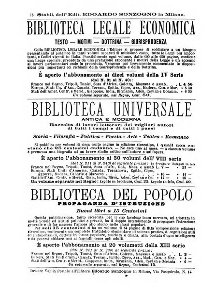 Almanacco illustrato del giornale Il secolo