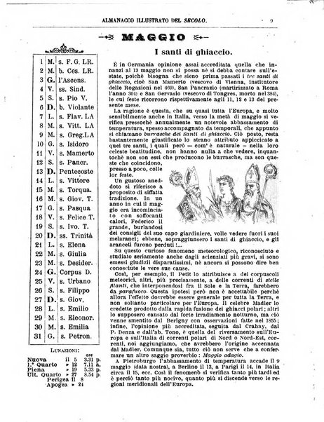 Almanacco illustrato del giornale Il secolo