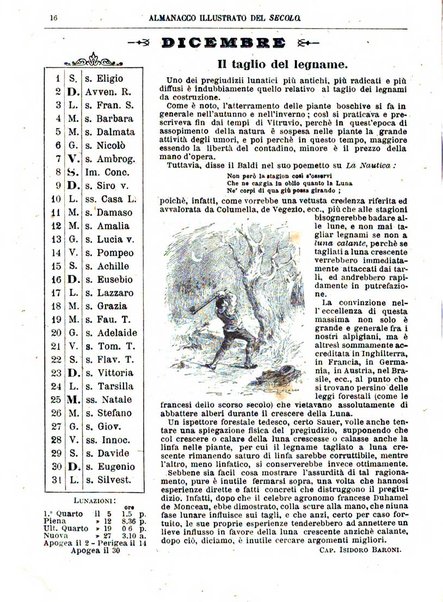 Almanacco illustrato del giornale Il secolo