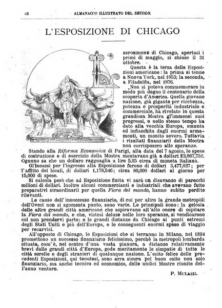 Almanacco illustrato del giornale Il secolo