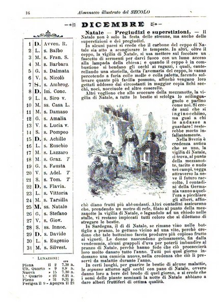 Almanacco illustrato del giornale Il secolo