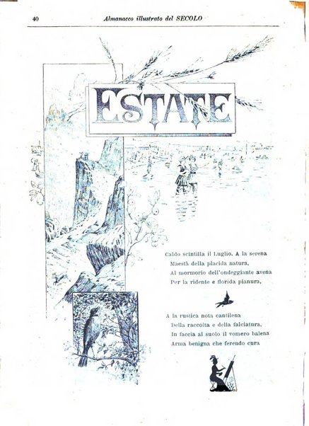 Almanacco illustrato del giornale Il secolo