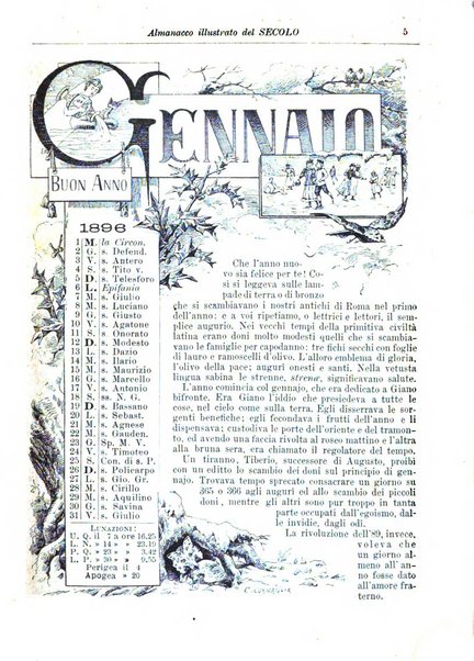 Almanacco illustrato del giornale Il secolo