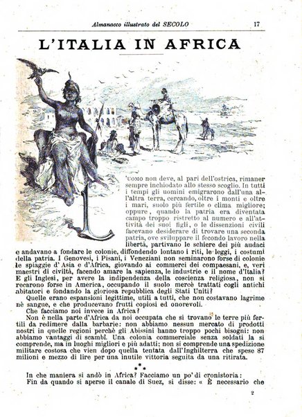 Almanacco illustrato del giornale Il secolo