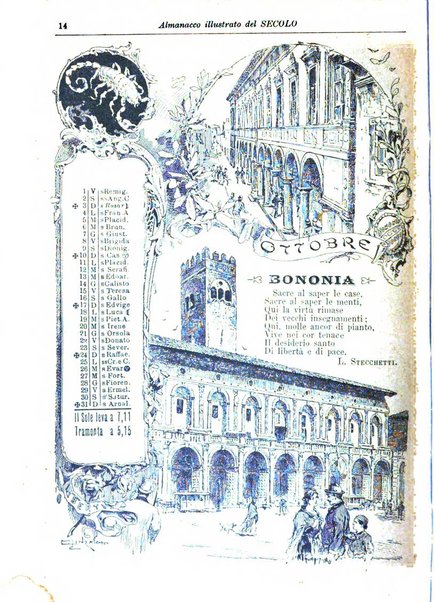 Almanacco illustrato del giornale Il secolo