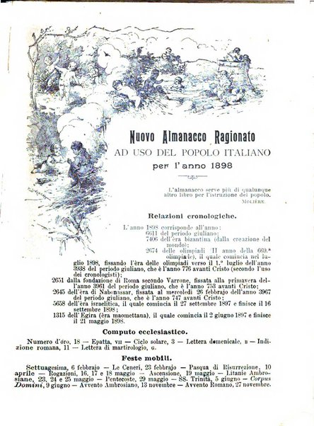 Almanacco illustrato del giornale Il secolo