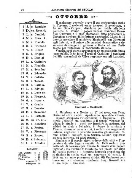 Almanacco illustrato del giornale Il secolo