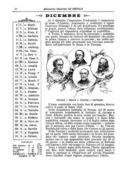 Almanacco illustrato del giornale Il secolo