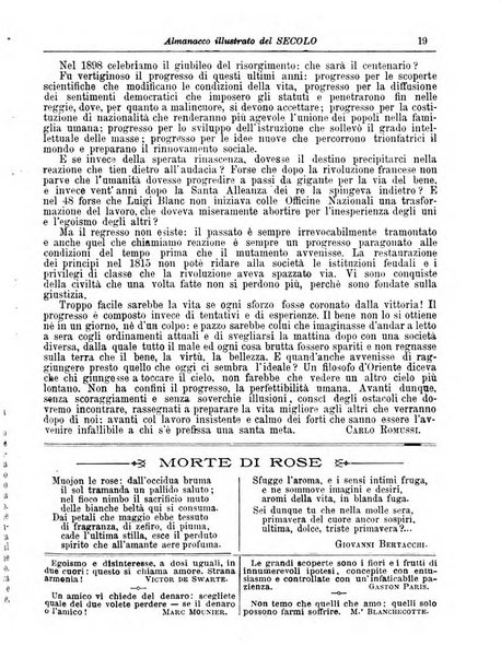 Almanacco illustrato del giornale Il secolo