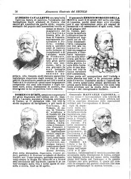 Almanacco illustrato del giornale Il secolo